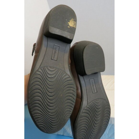 Croft&Barrow Ortholite Women's Brown Zip-Up Ankle Boots Size 7.5 MED - Picture 4 of 8